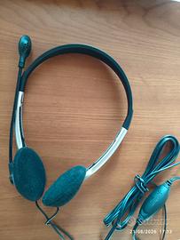 cuffie con microfono PC headset