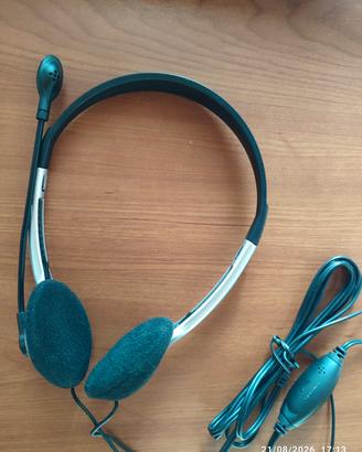 cuffie con microfono PC headset