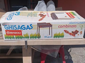 Barbecue Ghisagas combinato Ferraboli