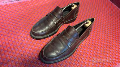 Mocassini Saxone of Scotland marroni 44,5