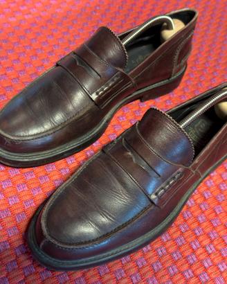 Mocassini Saxone of Scotland marroni 44,5