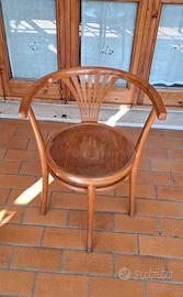 Thonet poltroncina viennese in faggio