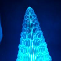 Mini Albero di Natale LED  multicolore-usb-telecom