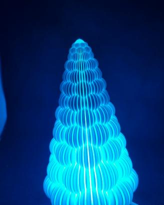 Mini Albero di Natale LED  multicolore-usb-telecom