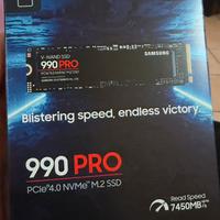 Samsung ssd 990 PRO  PCIe 4.0 NVMe M2