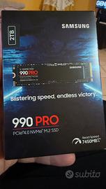 Samsung ssd 990 PRO  PCIe 4.0 NVMe M2