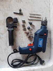 Trapano 500W Completo di Accessori + Mandrino + Pu