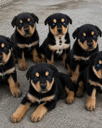 Regalasi incrocio Husky-rottweiler