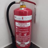 Estintore 6 L schiuma