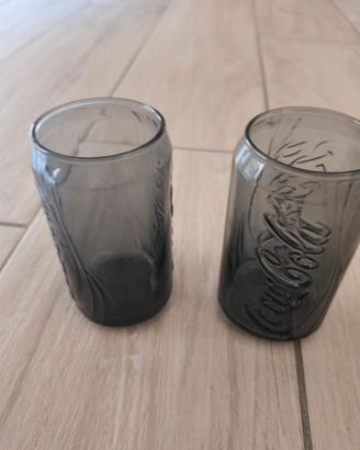 Set 2 pezzi bicchiere Coca Cola
