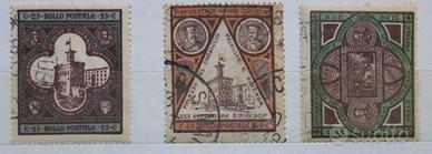 Bolli San Marino serie varie 1877/1899