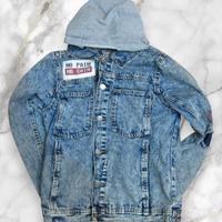 🧥 Giacca di Jeans Zara con Cappuccio – 13/14 anni