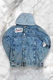 🧥 Giacca di Jeans Zara con Cappuccio – 13/14 anni