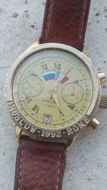 Poljot crono 3133 Moscow Roma 1992