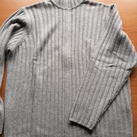 Maglione Levis collo alto zip lunga taglia XL