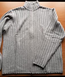 Maglione Levis collo alto zip lunga taglia XL