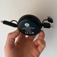 Cavo adattatore usb- usbc/ lightning 1 metro
