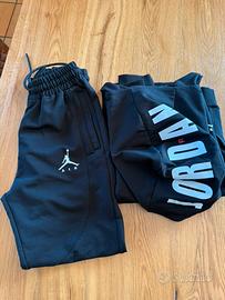 Completo Jordan felpa pantalone taglia 14 anni