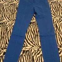Pantalone cotone Kiabi XS/It 38/Eu 34 blu marino