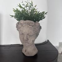 Vaso decorativo a forma di testa