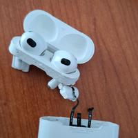 Airpod 3 ricambi + cover in pelle
