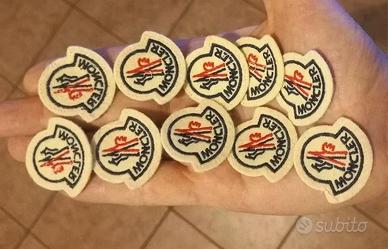 Moncler patch in tessuto N. 10