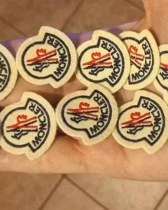 Moncler patch in tessuto N. 10