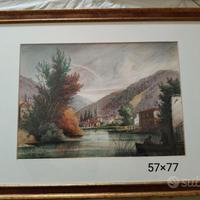 Quadro Paesaggio natura lago