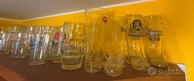 Collezione bicchieri birra 