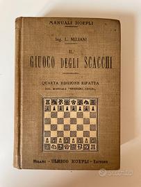 Manuali Hoepli "Il Giuoco degli Scacchi"