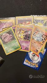 Pokemon carte vintage