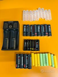 Caricabatterie per batterie stilo e ministilo