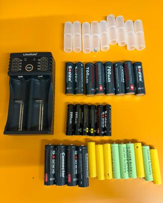 Caricabatterie per batterie stilo e ministilo