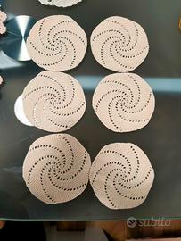 sottobicchieri uncinetto 