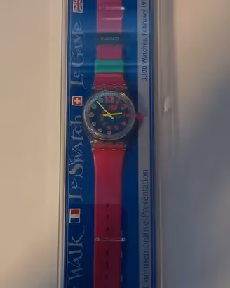 Swatch set GBPACK1 "le Walk, Le Swatch, Le Game"