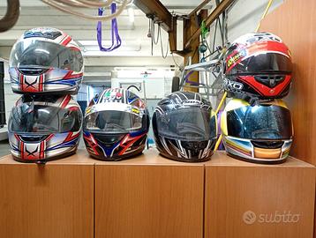Caschi moto kart varie misure