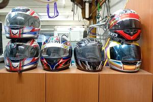 Caschi moto kart varie misure