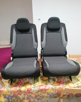 Sedili posteriori Peugeot partner