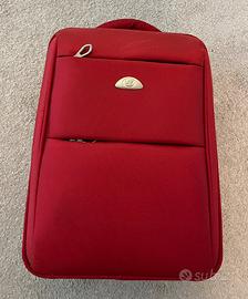 Piccolo trolley rosso nuovo dimensioni 16X45x17