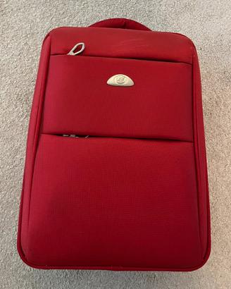 Piccolo trolley rosso nuovo dimensioni 16X45x17