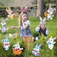 Decorazioni pasquali per il giardino