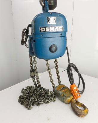 paranco elettrico a catena Demag