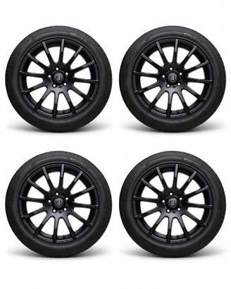 Cerchi in lega + gomme invernali R17 come nuove