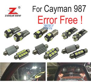 KIT 19 LAMPADE LED INTERNE PER PORSCHE CAYMAN 987 