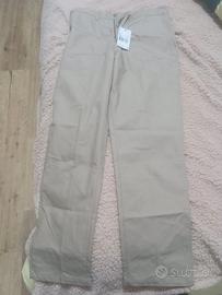 Pantaloni Nike Uomo Beige Nuovi con Cartellino