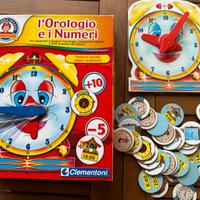 Gioco societa “orologio e numeri” Clementoni