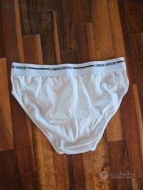 Slip uomo Enrico Coveri bianchi S (x3)
