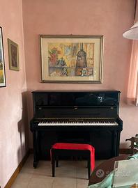 Pianoforte verticale Schulze Pollmann. Colore nero