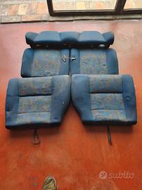 Interni sedili poltrone Fiat Punto Cabrio