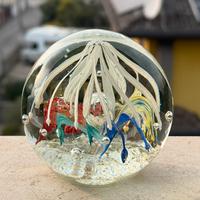 Fermacarta in vetro di murano